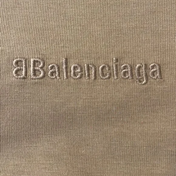 Balenciaga Logo T-Shirt “OAT” - Picture 6 of 12